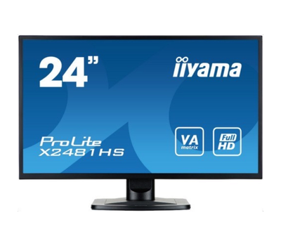 Монитор LCD Iiyama ProLite 23.6'' X2481HS-B1
